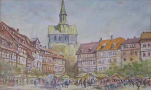 Painting of Walter Buchhorn